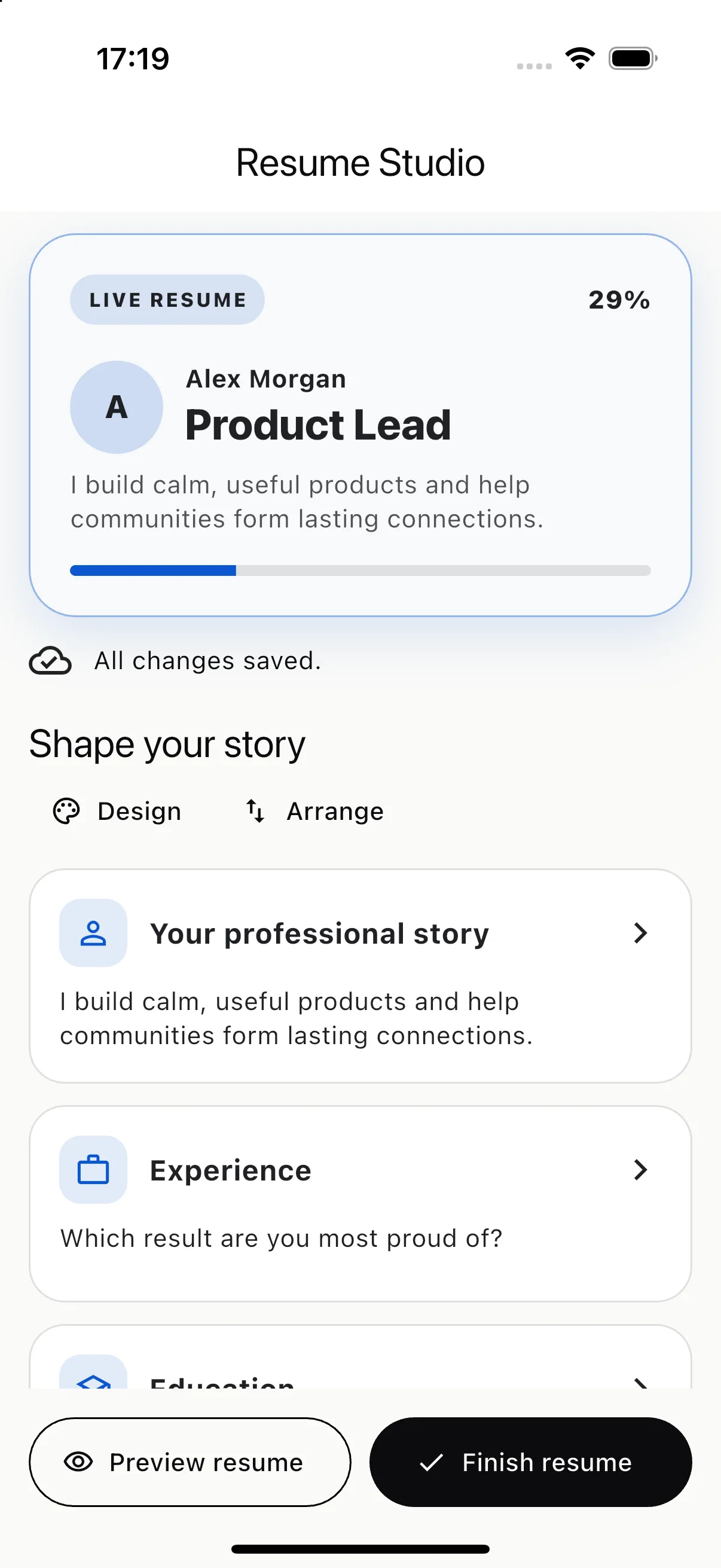 MET Résumé Studio